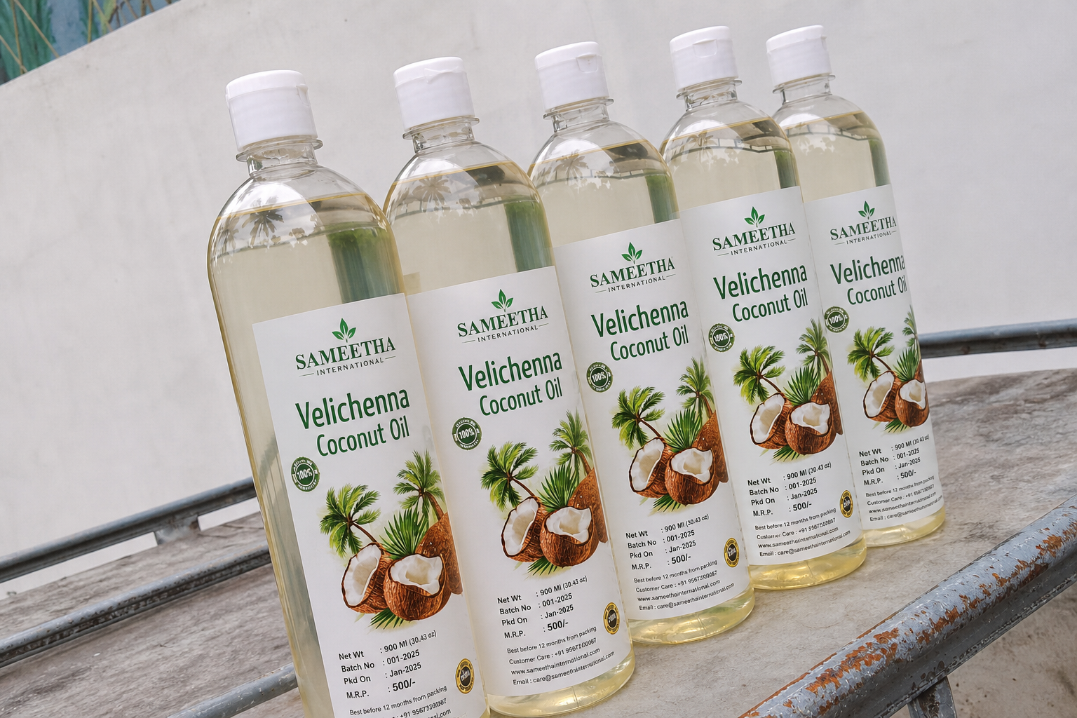Velichenna (Coconut Oil) — export from Kerala, India