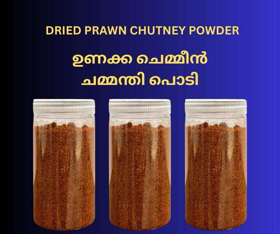 Dried Prawn Chutney Powder — export from Kerala, India