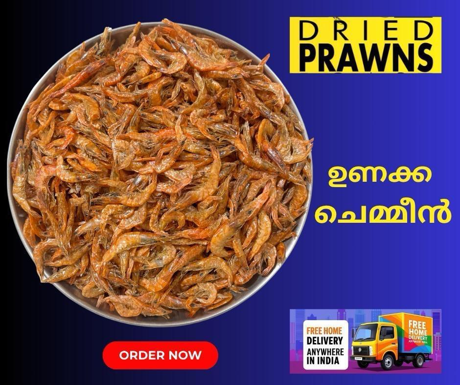Dried Prawns (Chemmeen) — export from Kerala, India
