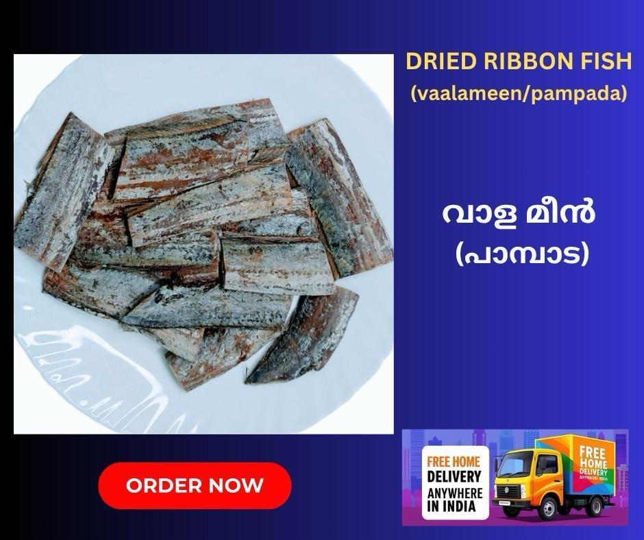 Dried Ribbon Fish (Vaalameen / Pampada) — export from Kerala, India