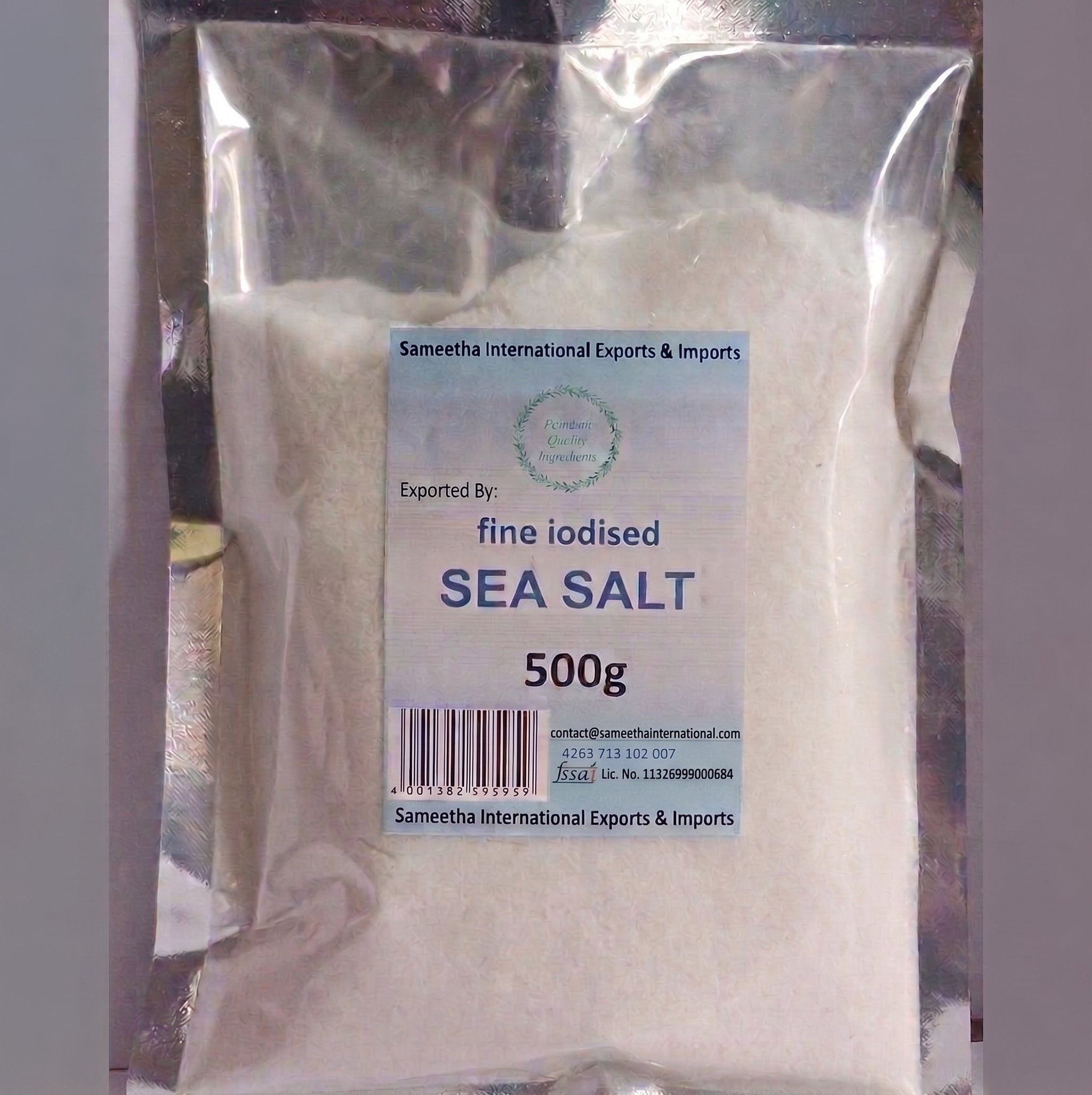 Powder Salt (Fine Ground) export packing 2